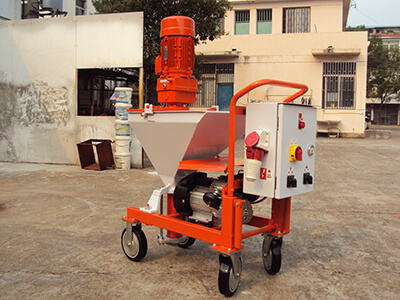 N2 semi-automatic plastering machine