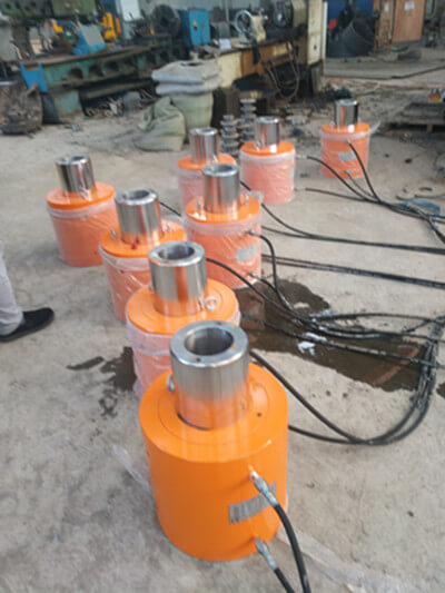 double acting hollow hydraulic cylinder