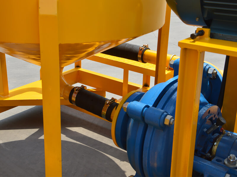 continuous cement mixing and grouting pump