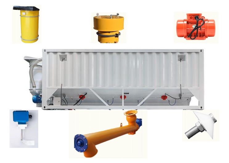 HCS17B 17m³ cement silo