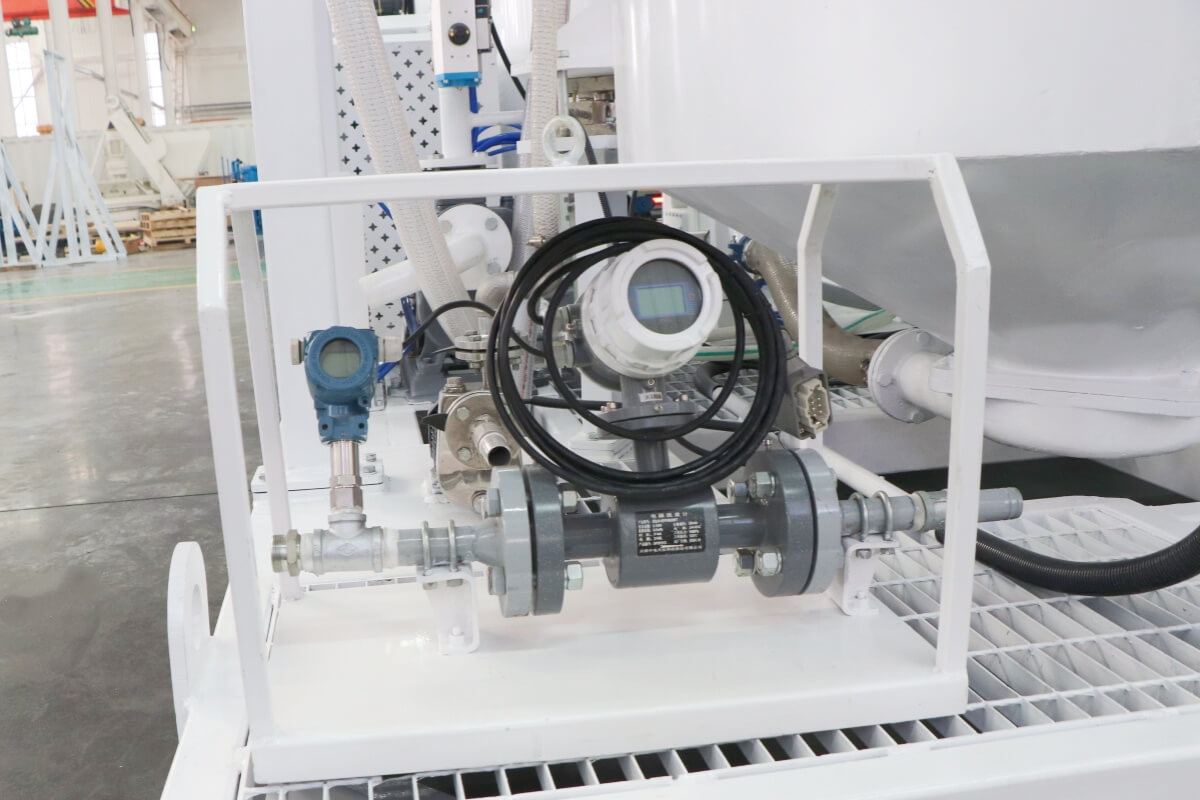 Automatic grout mixing and pumping equipment details