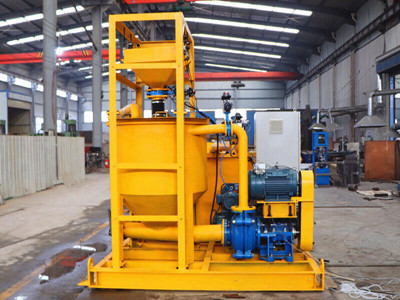 grout mixing and pumping system supplier