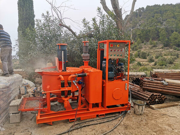 grout plant working in Spain