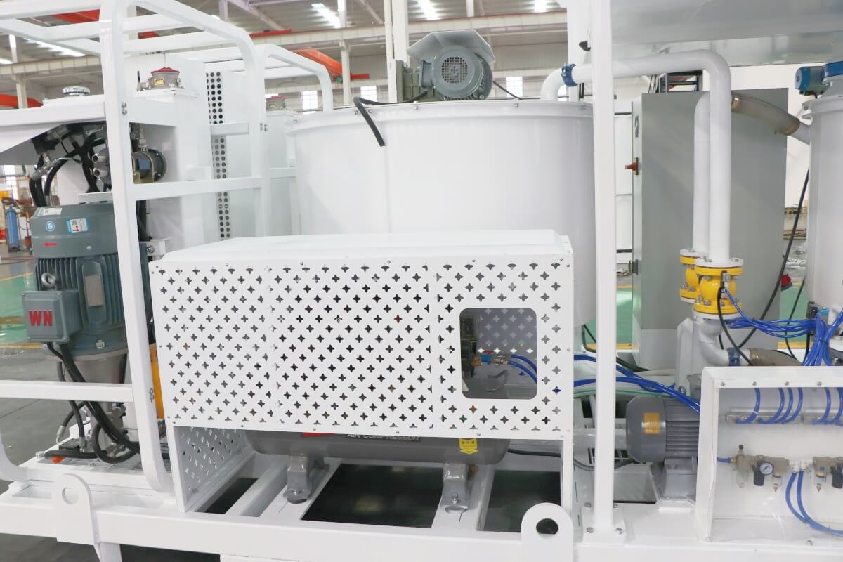 Automatic grout plant details
