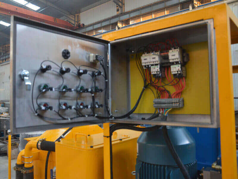 electric cabinet of grout plant