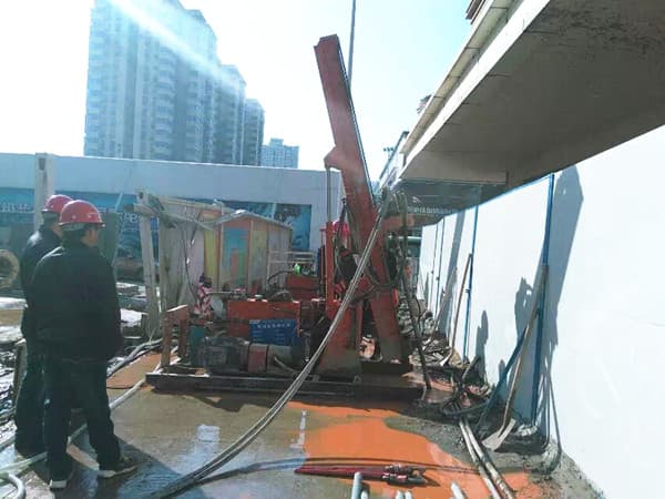 wss double slurry grouting drilling rig