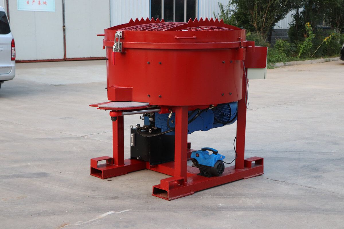 forced action mixer for refractory