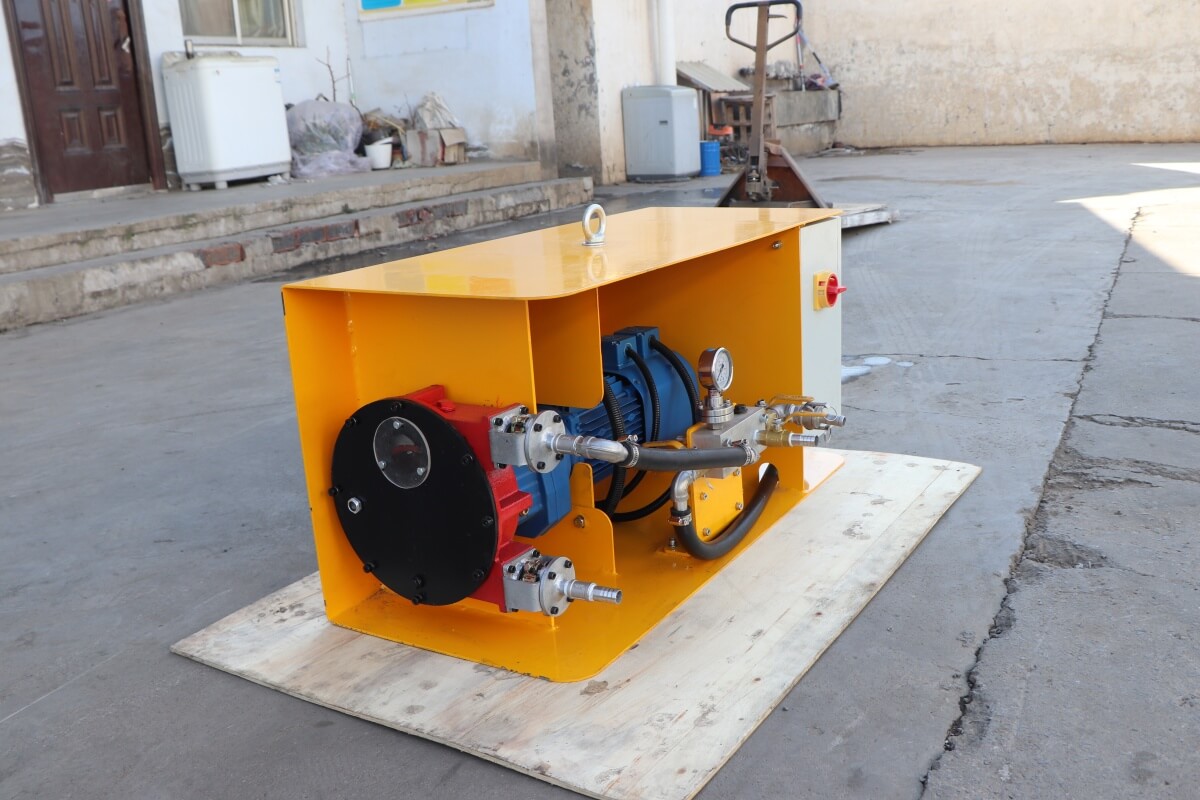 dosing unit for shotcrete spraying