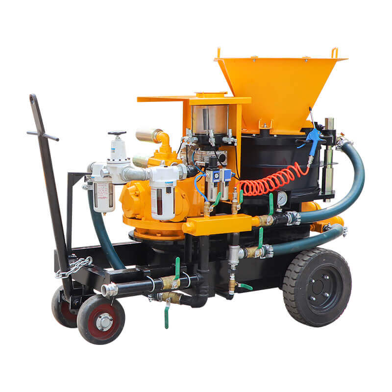 GSZ-10S dry and wet mix shotcrete machine 