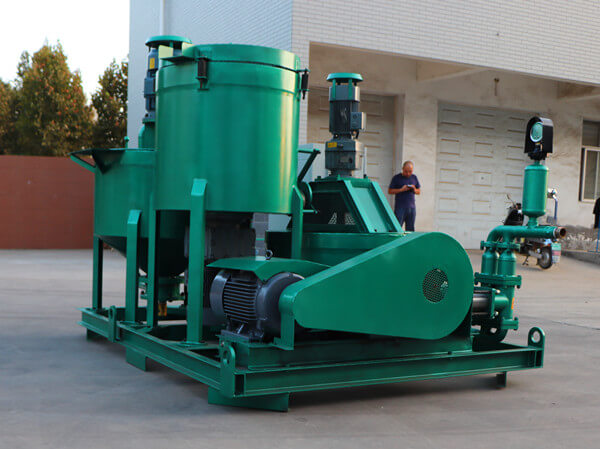 combine grout mixer and pump