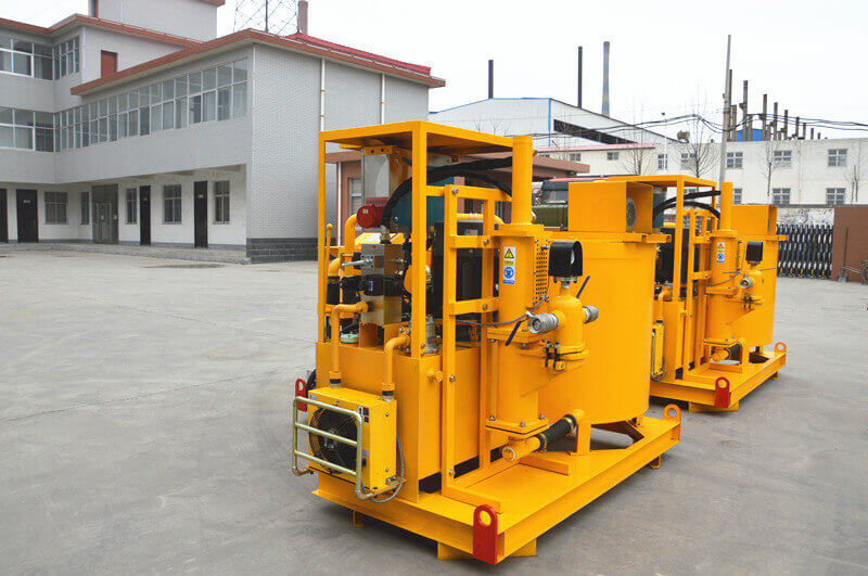 high pressure grout equipment
