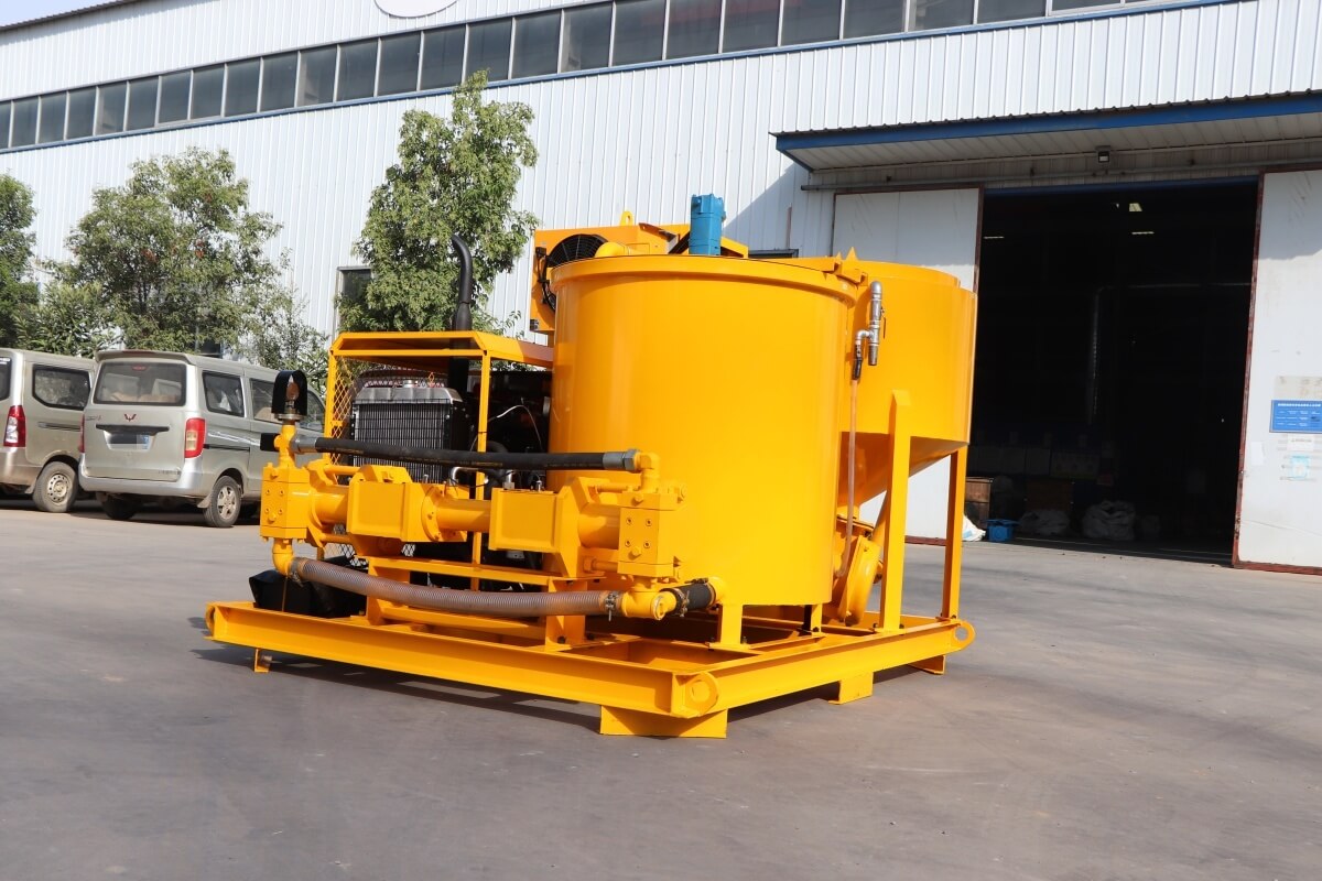 slurry grout batching mixing plant