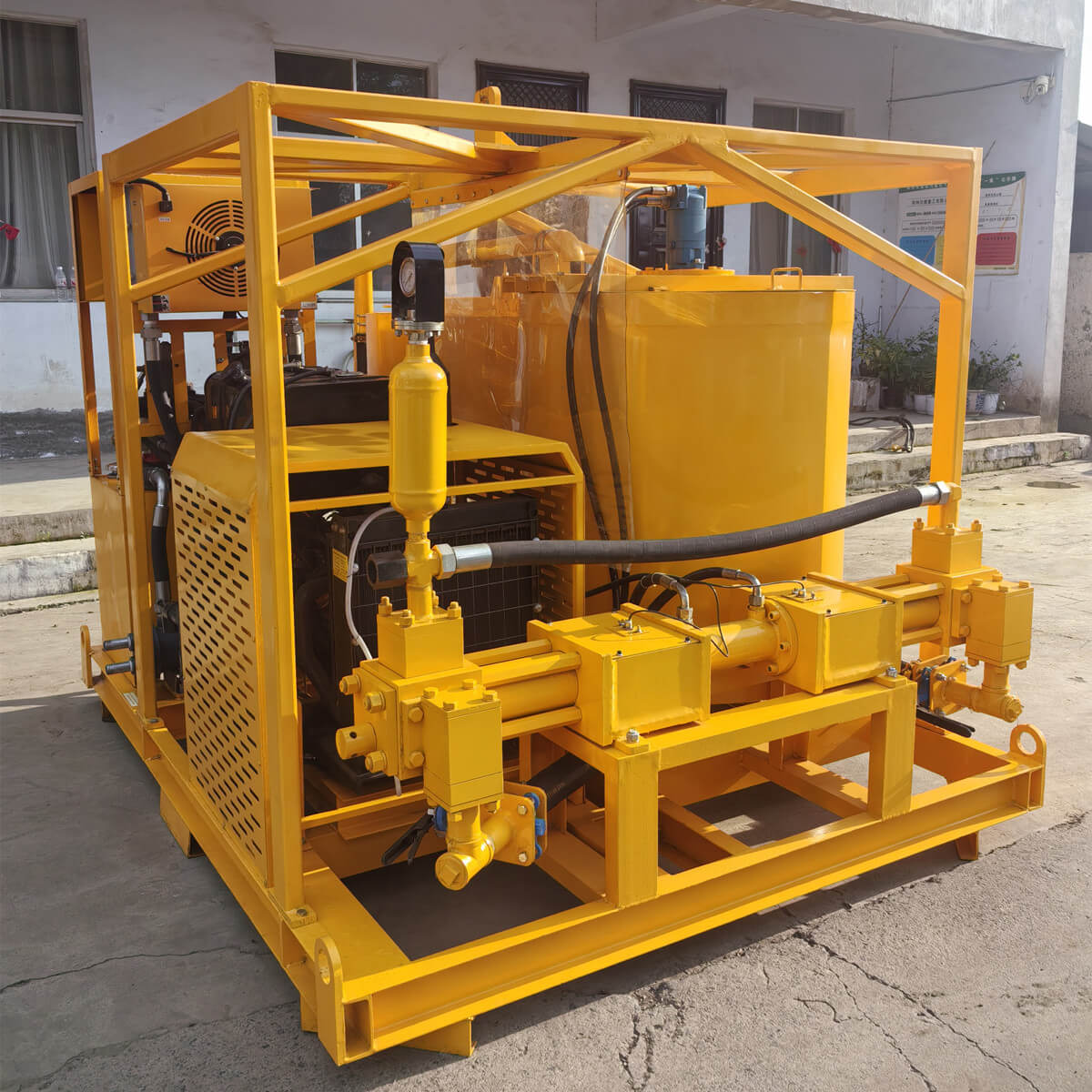 grout mixing and pumping plant for sale