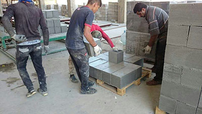 Lightweight concrete brick machine for sale