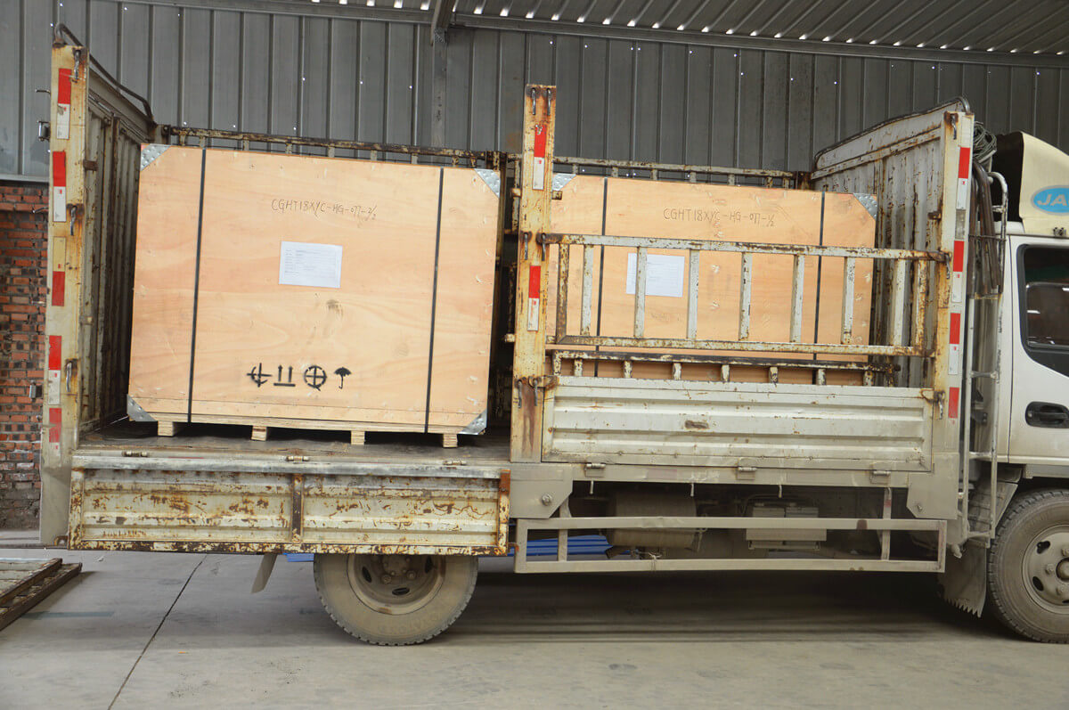 Delivery of Refractory Gunning Machine