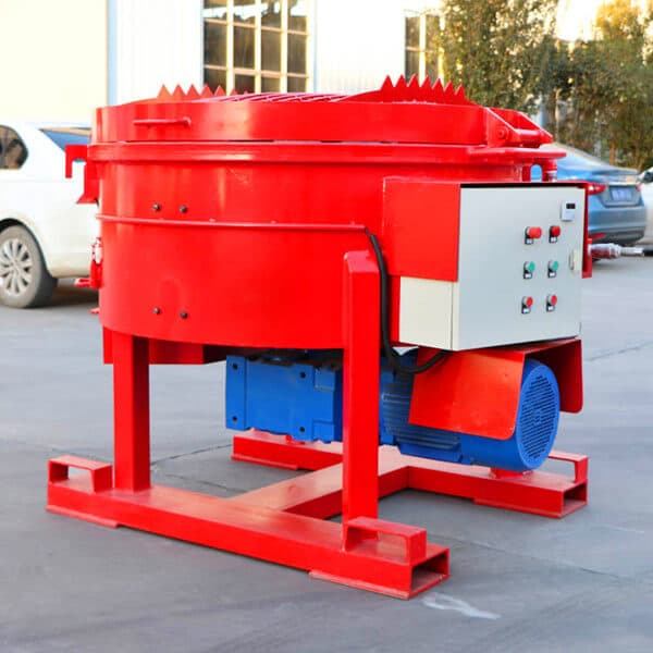 500kg refractory pan mixer