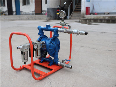 high pressure water pump for gunite machine