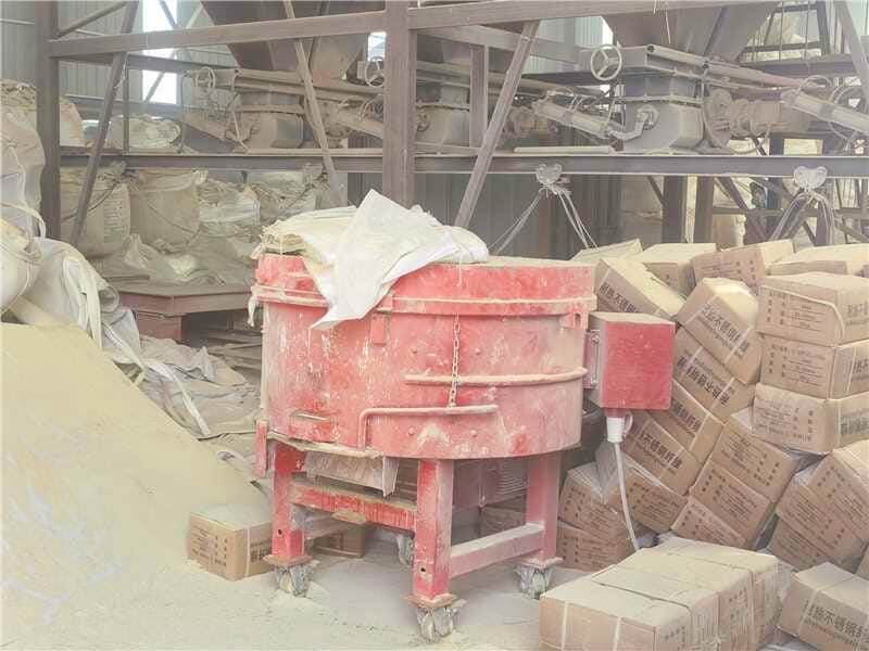 500kg capacity castable refractory cement mixer