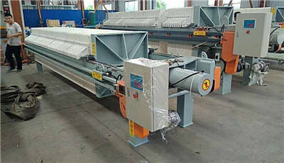 Plate frame filter press for sale in Thailand