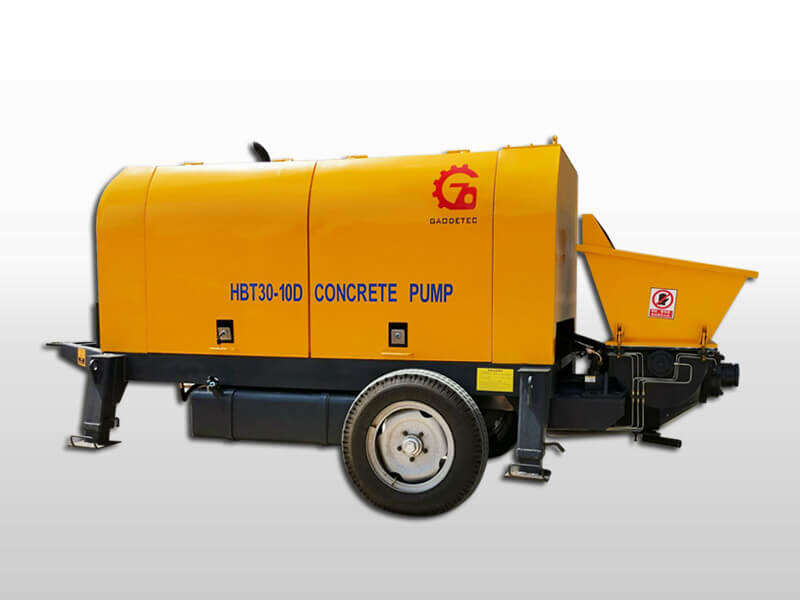 diesel portable concrete pump