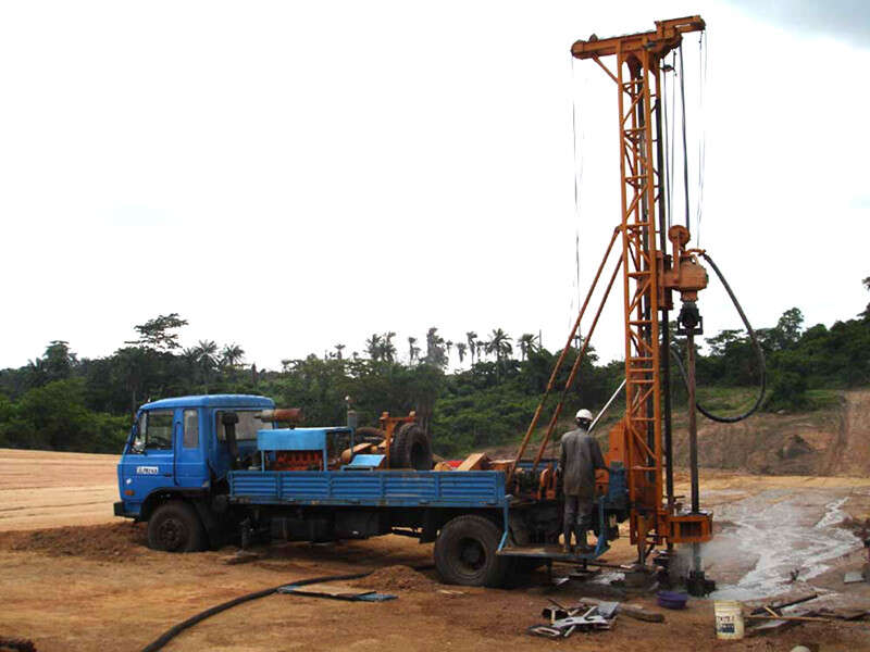truck mounted water well drilling machines