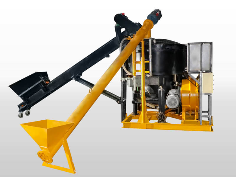 foam concrete machine for roof and floor insulation