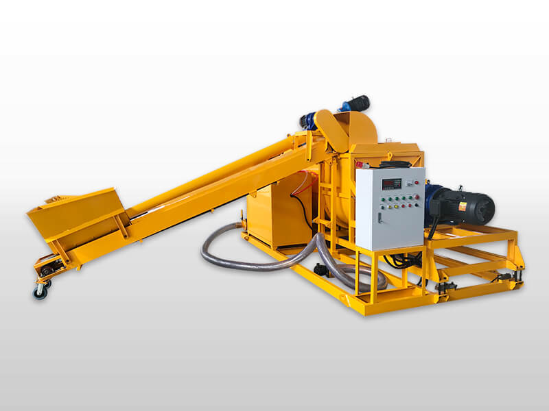 Foam concrete mixing machine