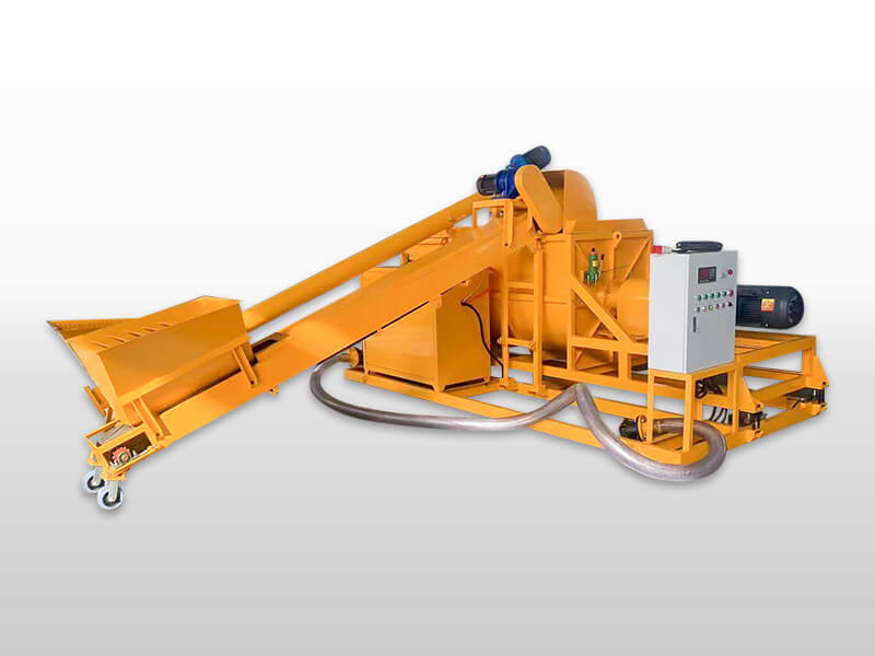 Foam concrete mixer