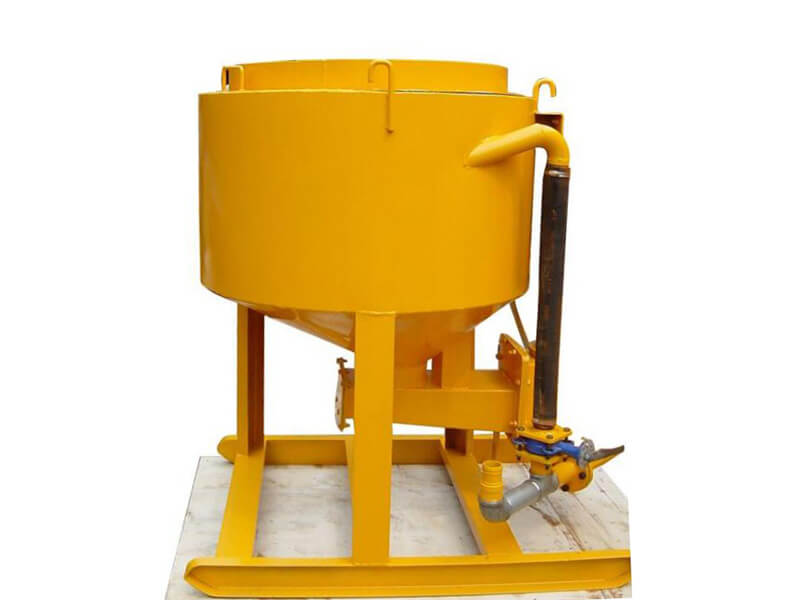 cement grout mixer and agitator
