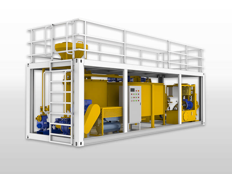 Automatic grouting plant