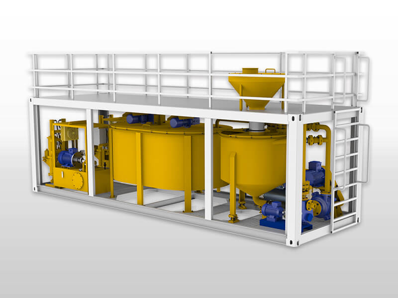 grouting station plant