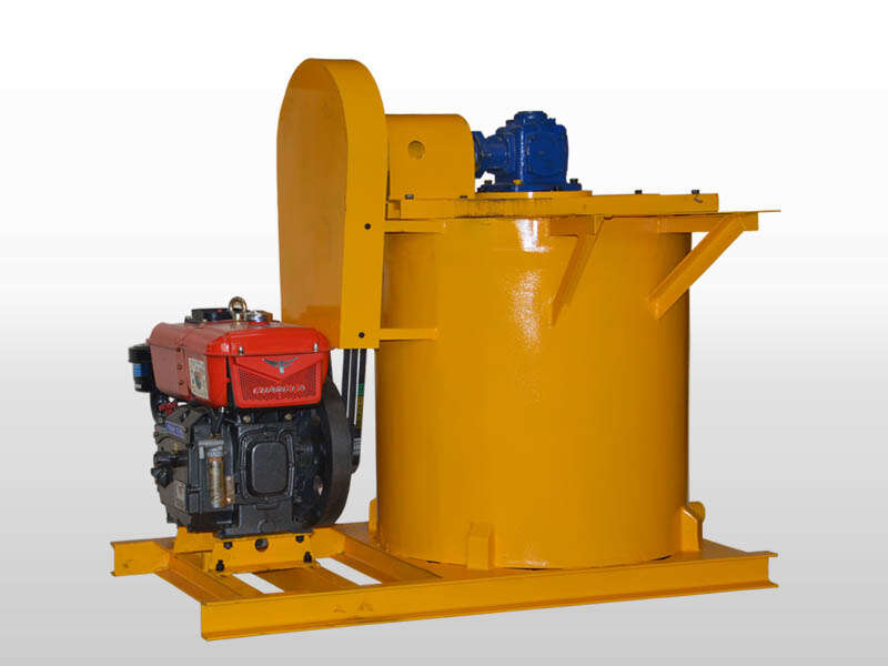 high speed diesel grout mixer/agitator