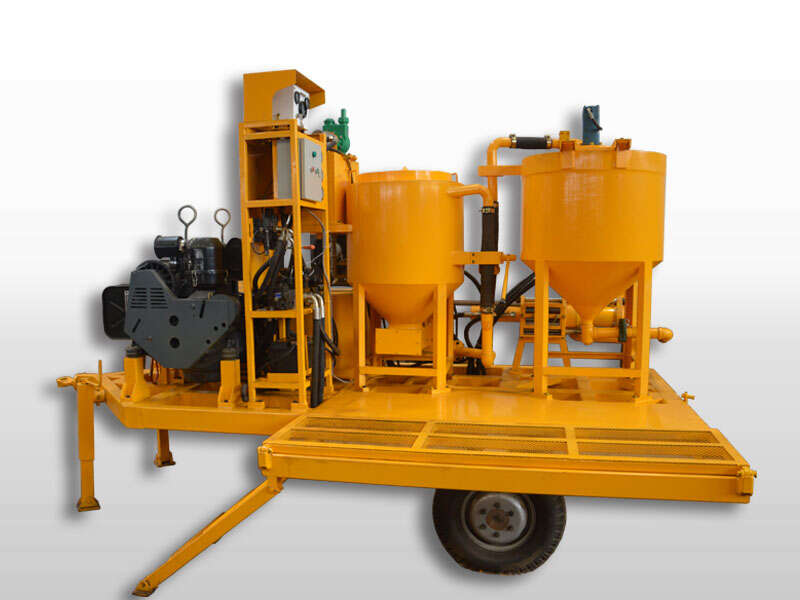 grouting injection plant