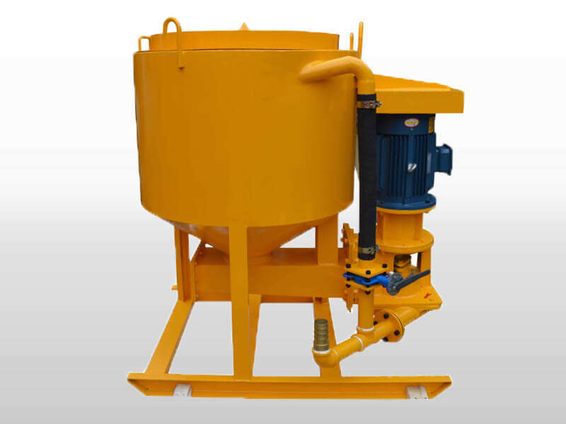 wing shaft type grout mixer