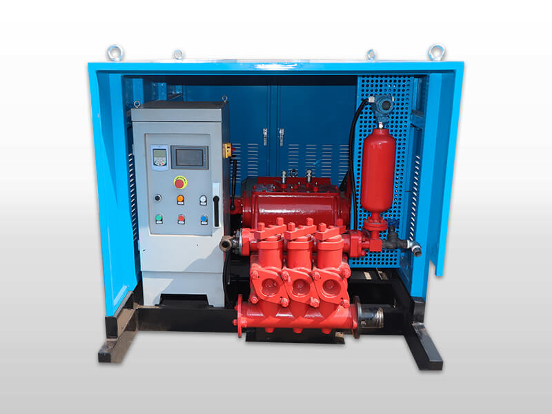 Inverter speed high pressure grouting pump