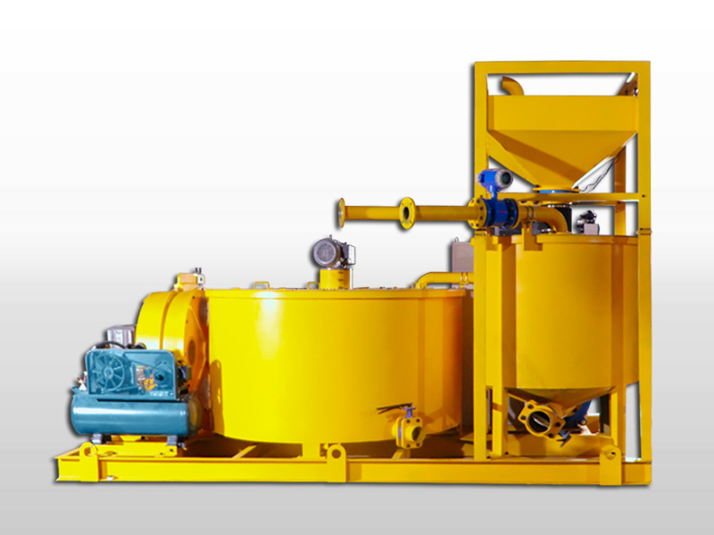 Grout mixer and pump for backfilling