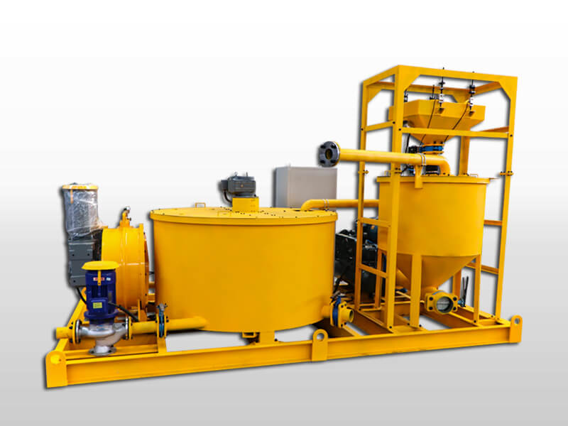 grout mixing and pumping machine