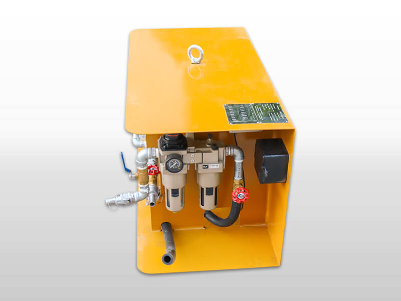 liquid dosing unit for shotcrete admixture