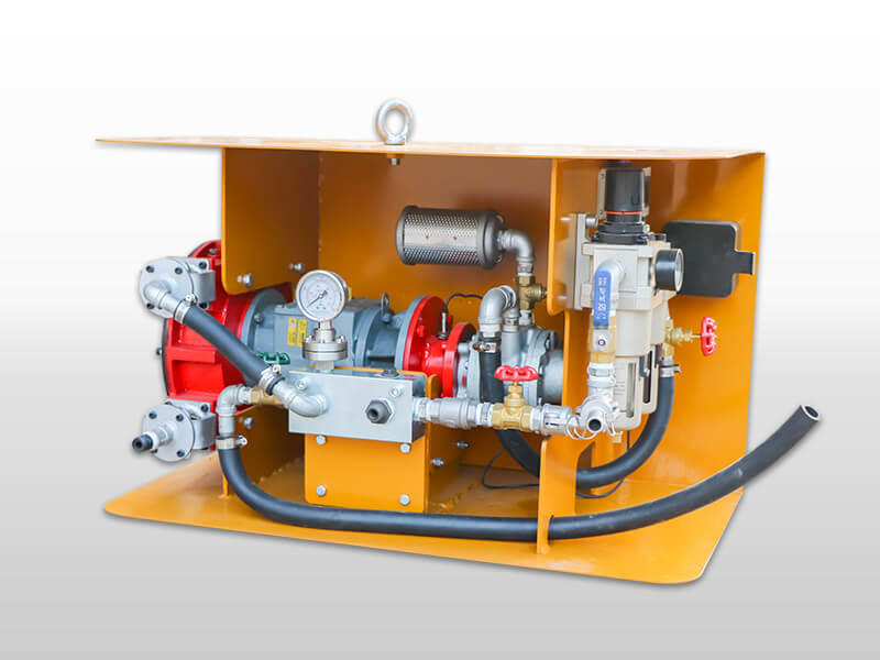 liquid dosing unit for shotcrete machine